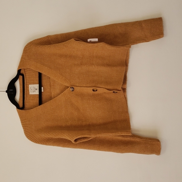 NWT BILLABONG - Match Set Twin Tank Top Cami Sweater & Button Cardigan Gold - Picture 2 of 12